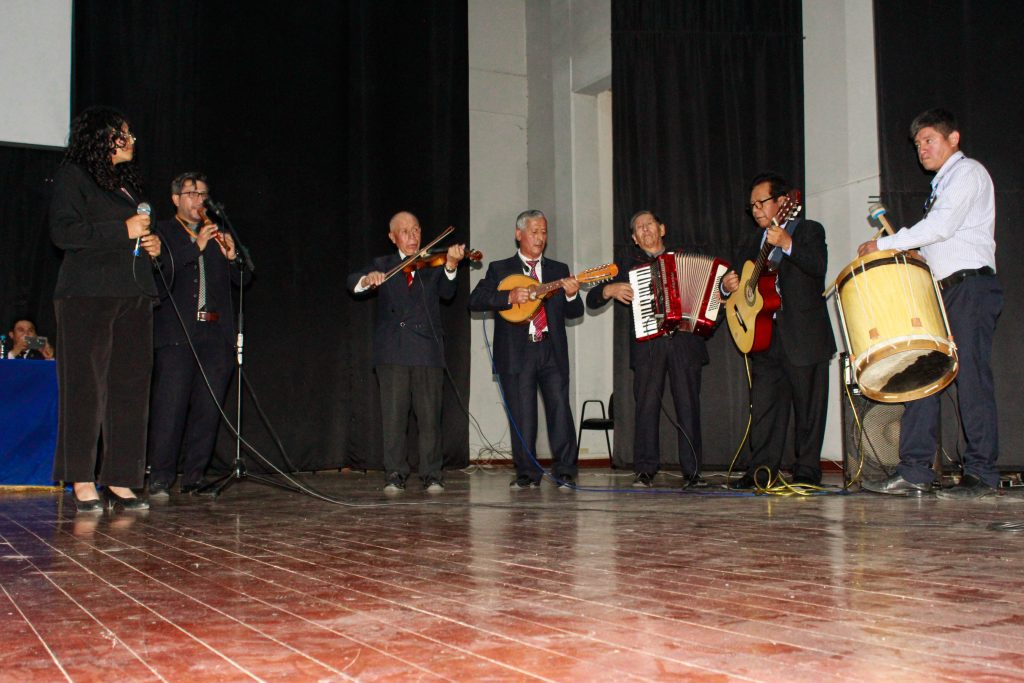 Presentación musical a cargo de docentes de la Unasam